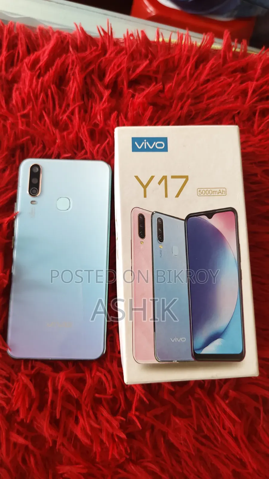 Vivo Y17 256 GB Blue