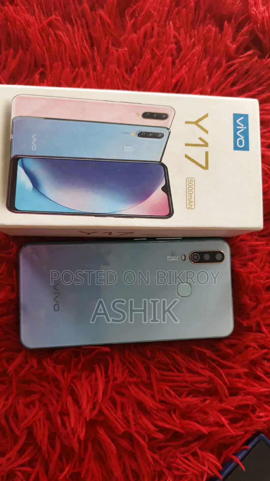 Vivo Y17 256 GB Blue