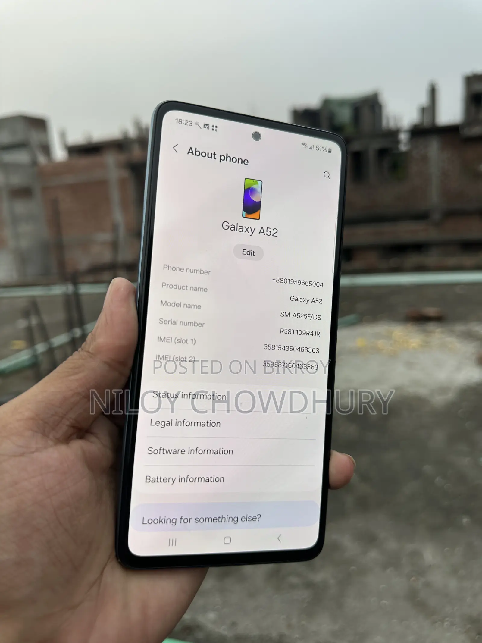Samsung Galaxy A52 5G 128 GB Blue