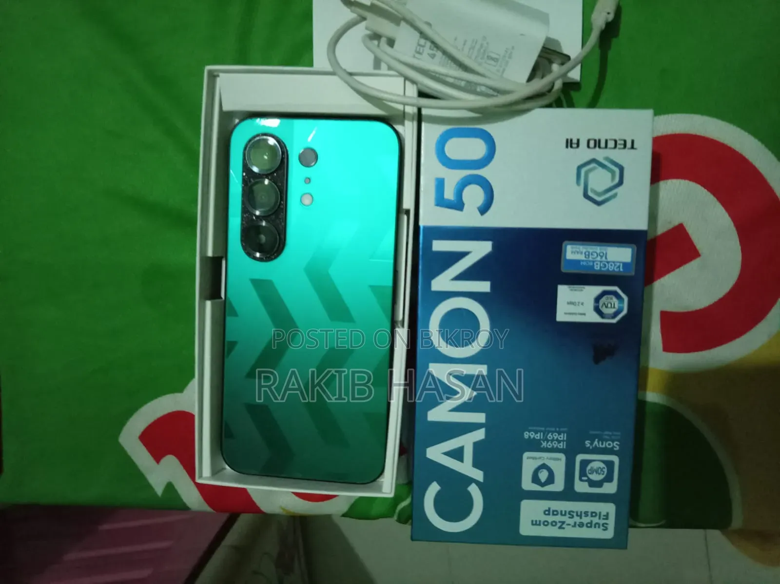Tecno Camon 50 256 GB Blue