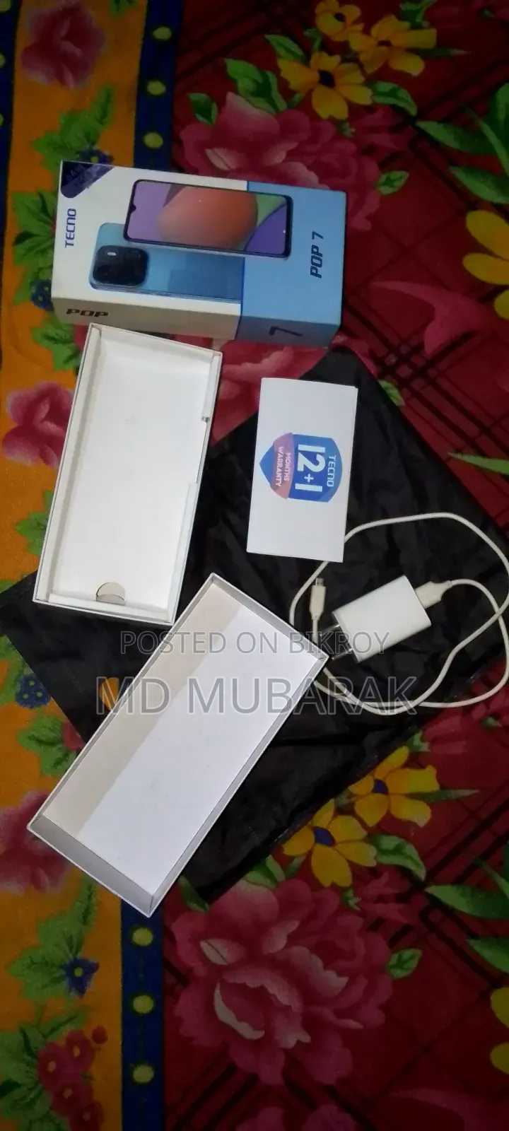 Tecno Pop 7 64 GB Black