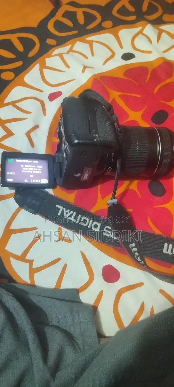 Canon 700d With 18-135 Zoom Lens