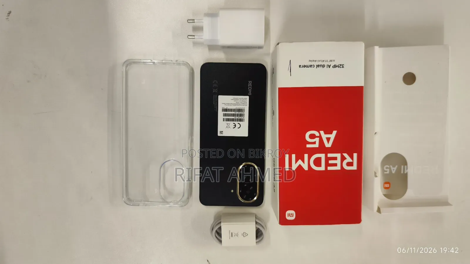 New Xiaomi Redmi A5 4G 128 GB Black