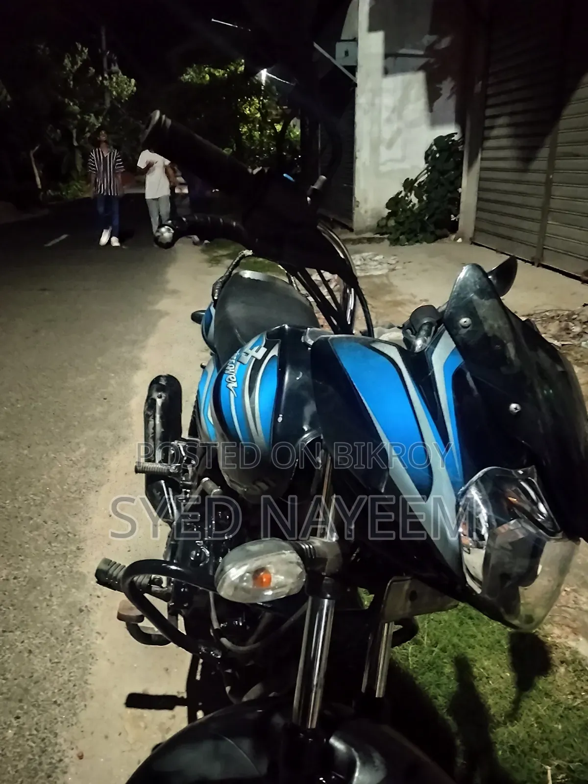 Bajaj Discover 100 2018 Blue