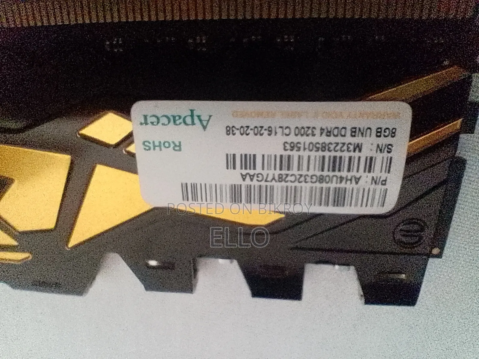 Apacer Panther Ddr4 8gb