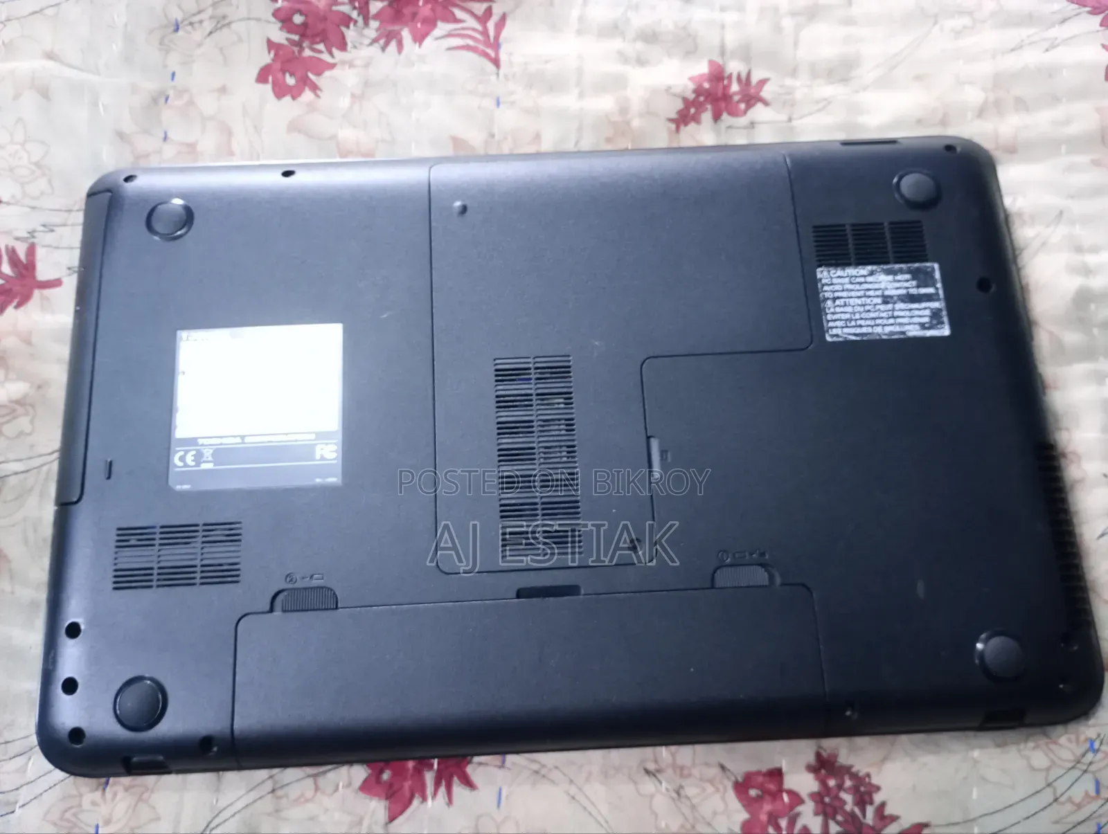 Laptop Toshiba 6GB Intel Core I5 HDD 500GB