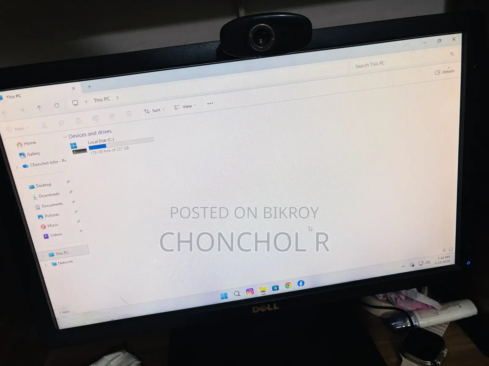 Dell 18.5 Monitor