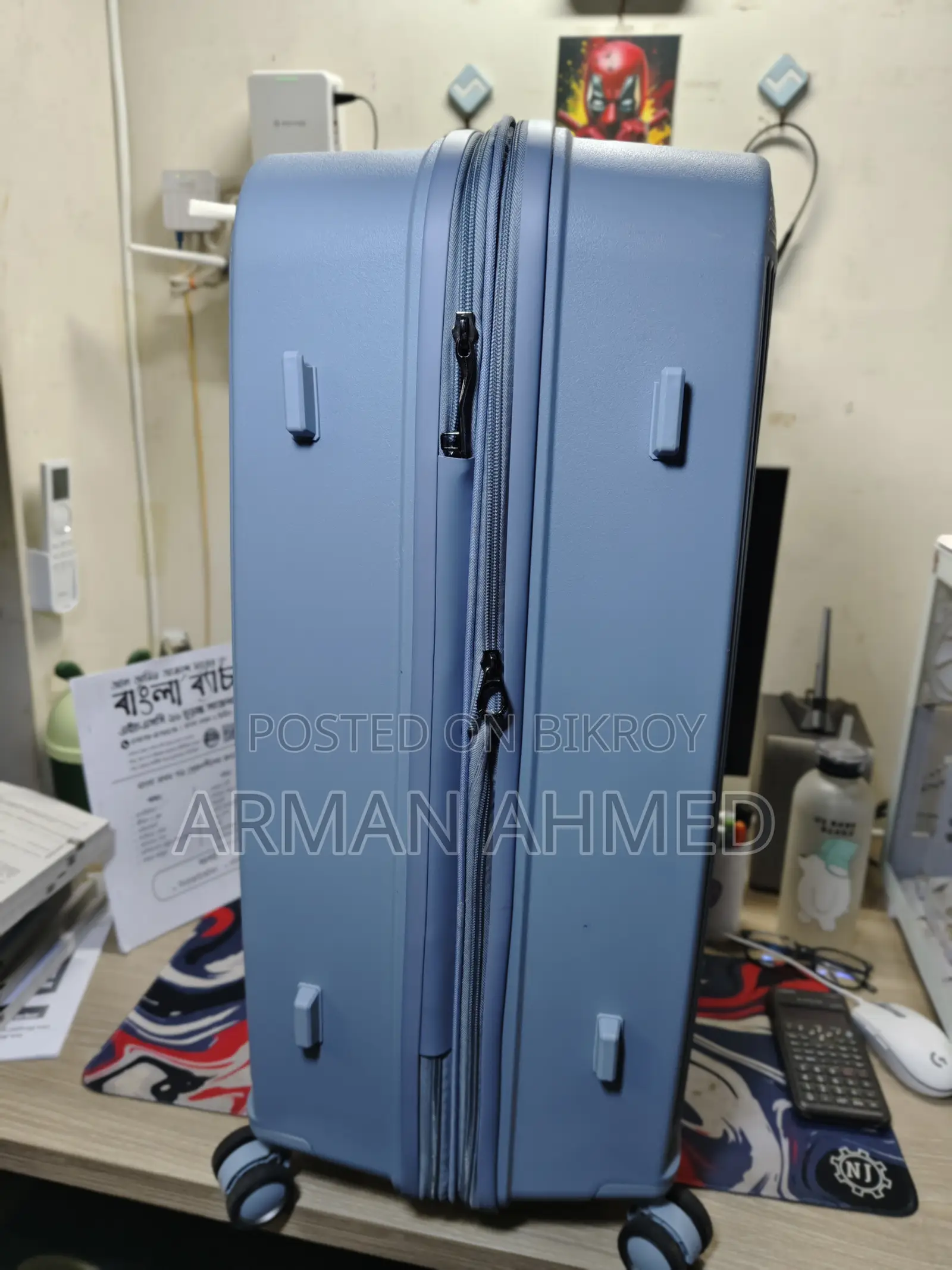 Only 1 time Used Luggage Double Zipper