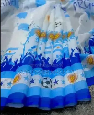 Argentina Theme Saree