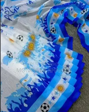 Argentina Theme Saree