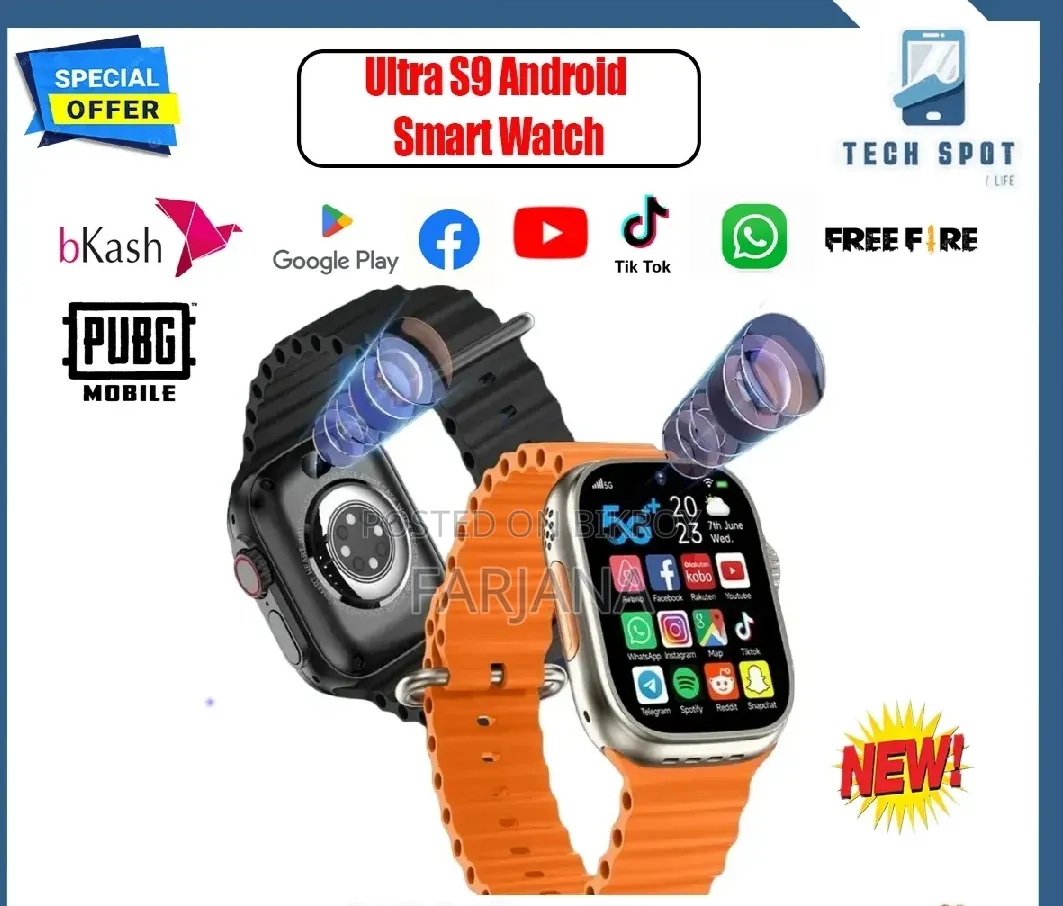 S9 Ultra Android 5G Smart Watch Brand New