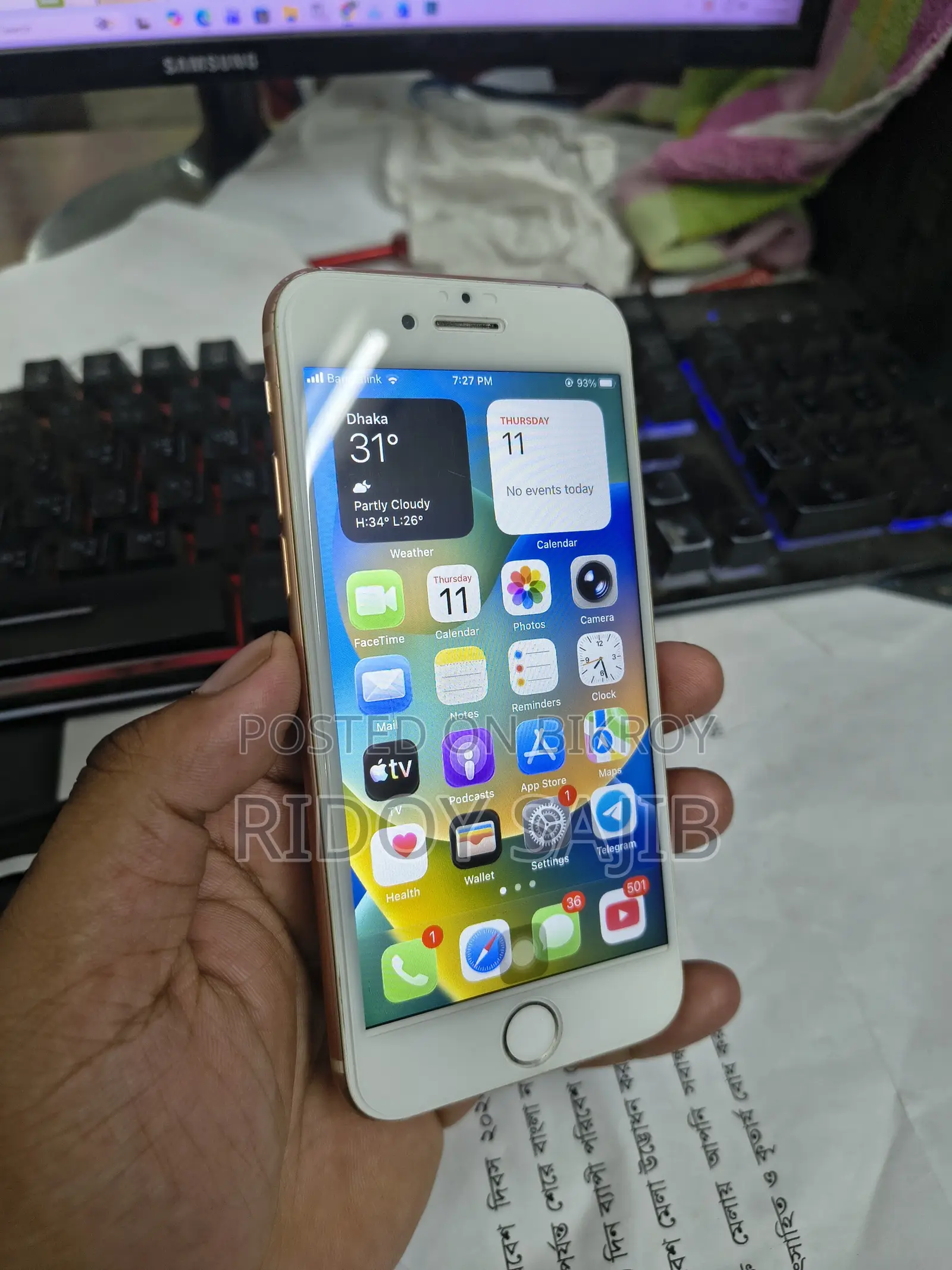 Apple iPhone 8 64 GB Rose Gold