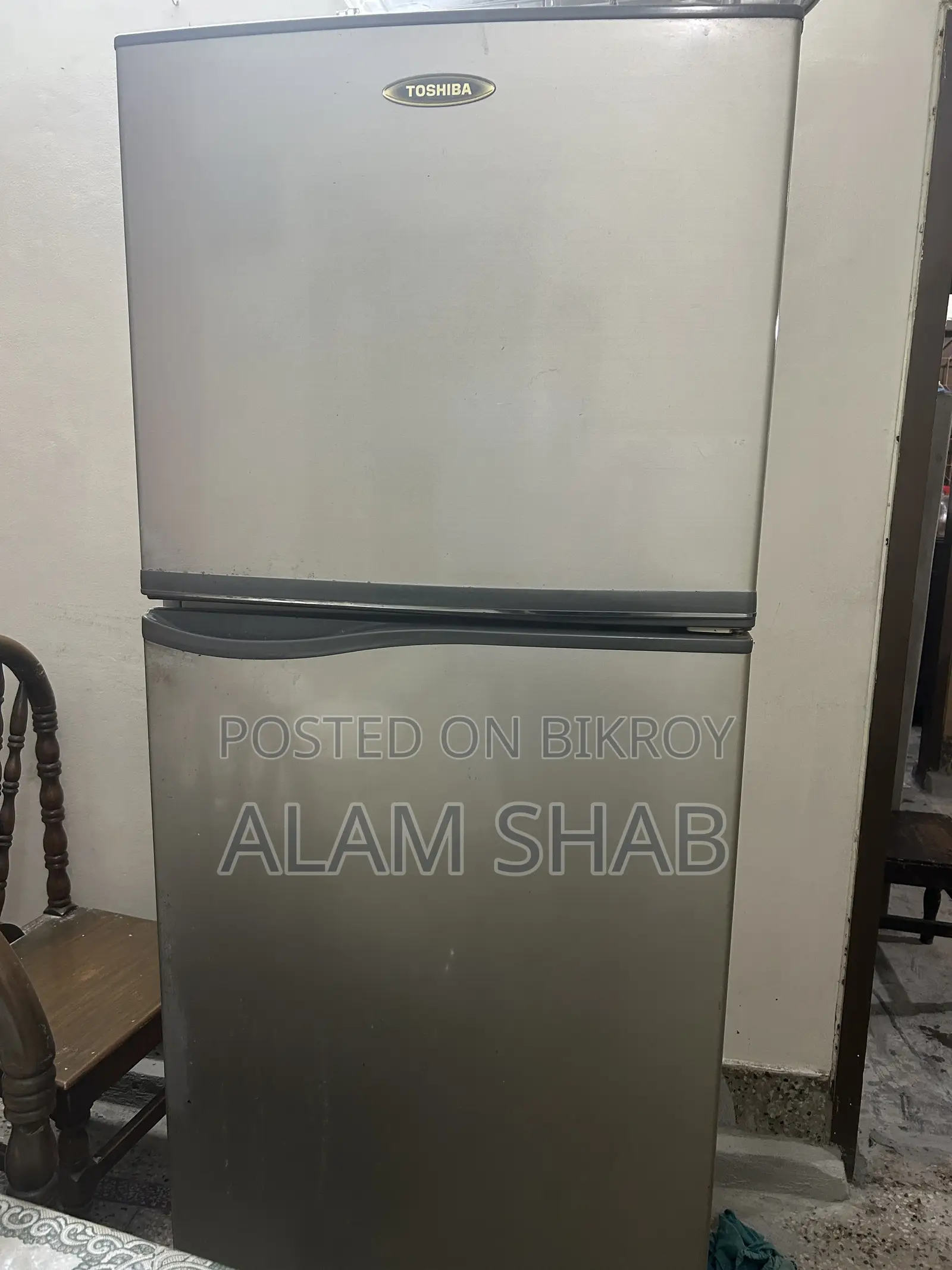 Toshiba Non-Frost Refrigerator - Good Condition
