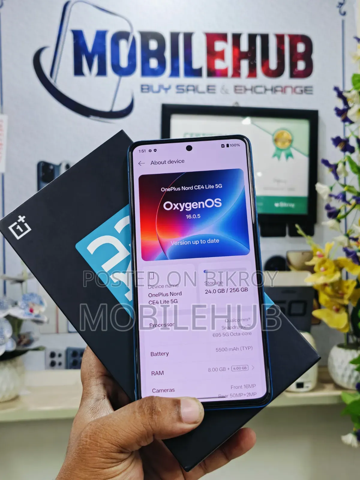 OnePlus Nord CE4 Lite 256 GB Blue