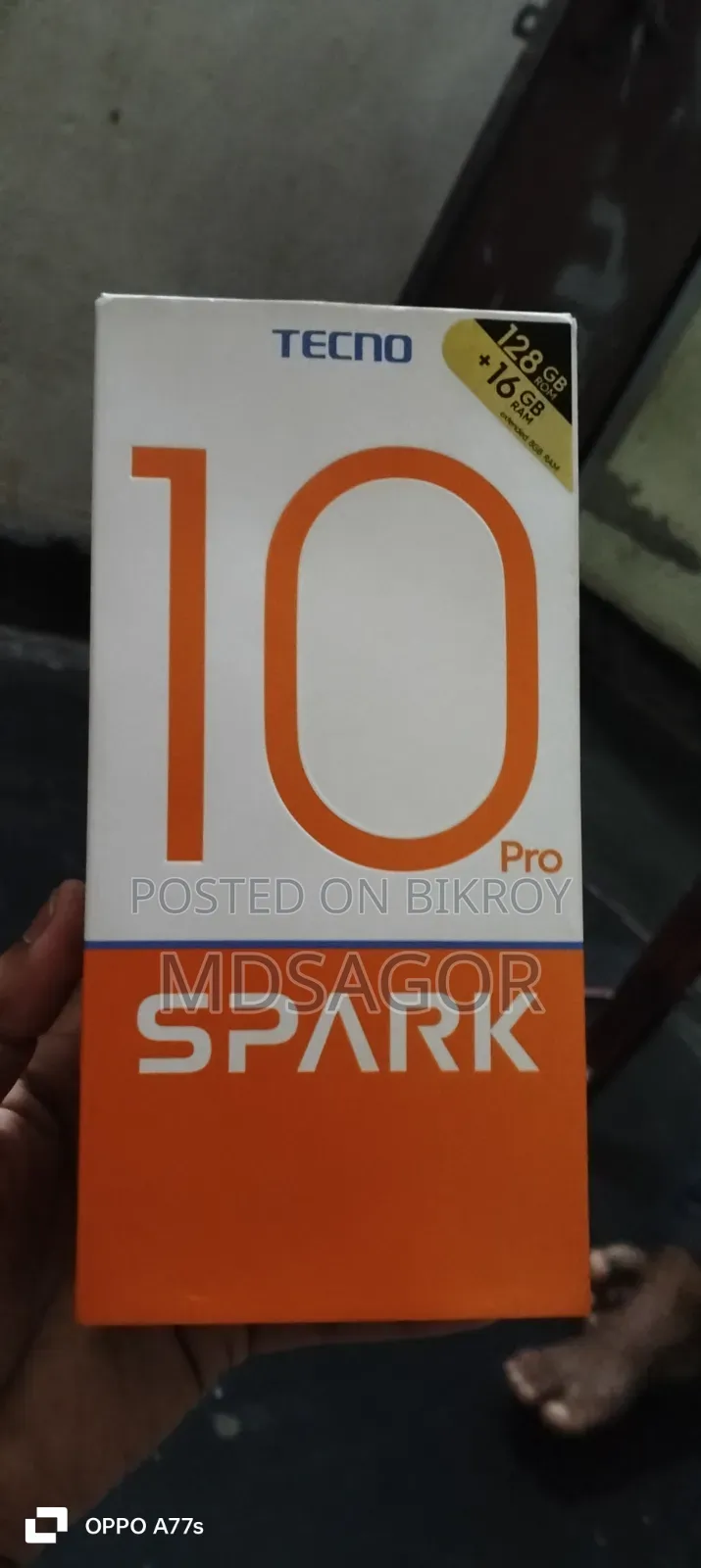 Tecno Spark 10 Pro 128 GB White