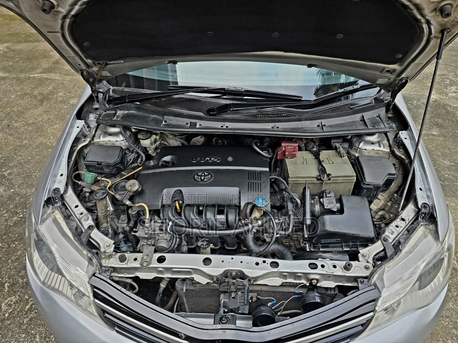 Toyota Corolla Fielder 2012 Silver
