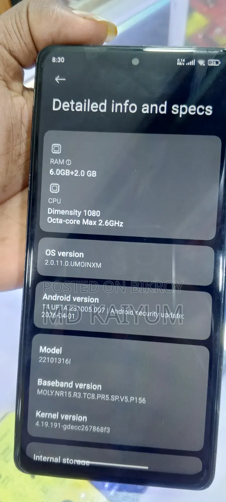 Xiaomi Redmi Note 12 Pro 5G 128 GB Gray
