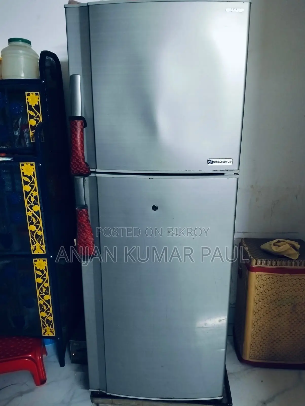 Sharp Sj-Ek282s-Sl (288l) Refrigerator