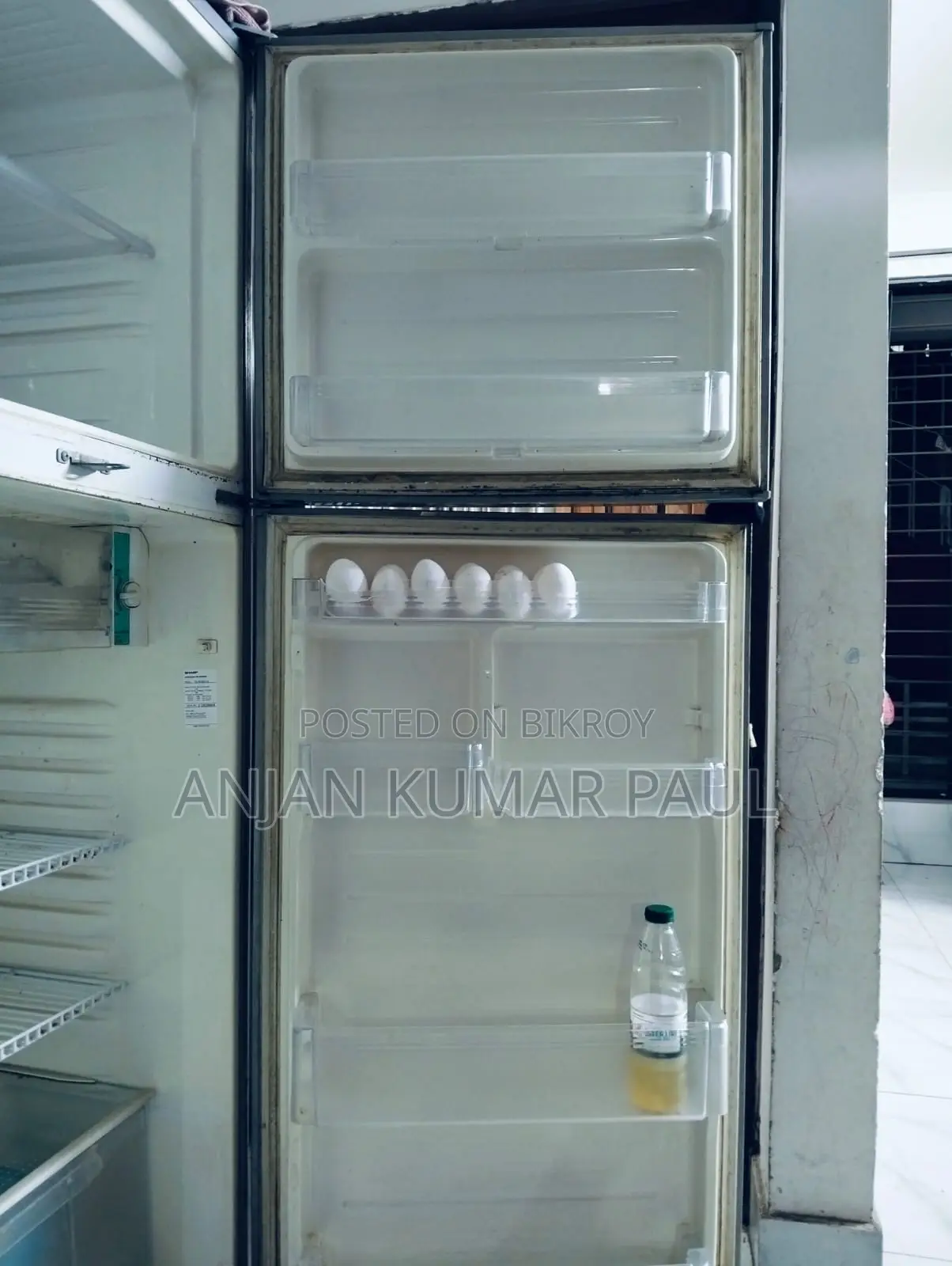 Sharp Sj-Ek282s-Sl (288l) Refrigerator