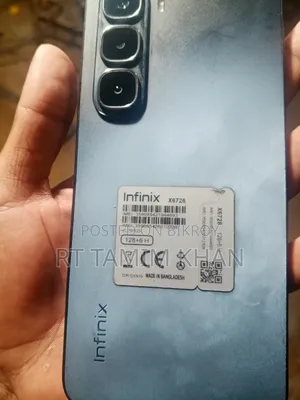New Infinix Hot 60i 128 GB Black