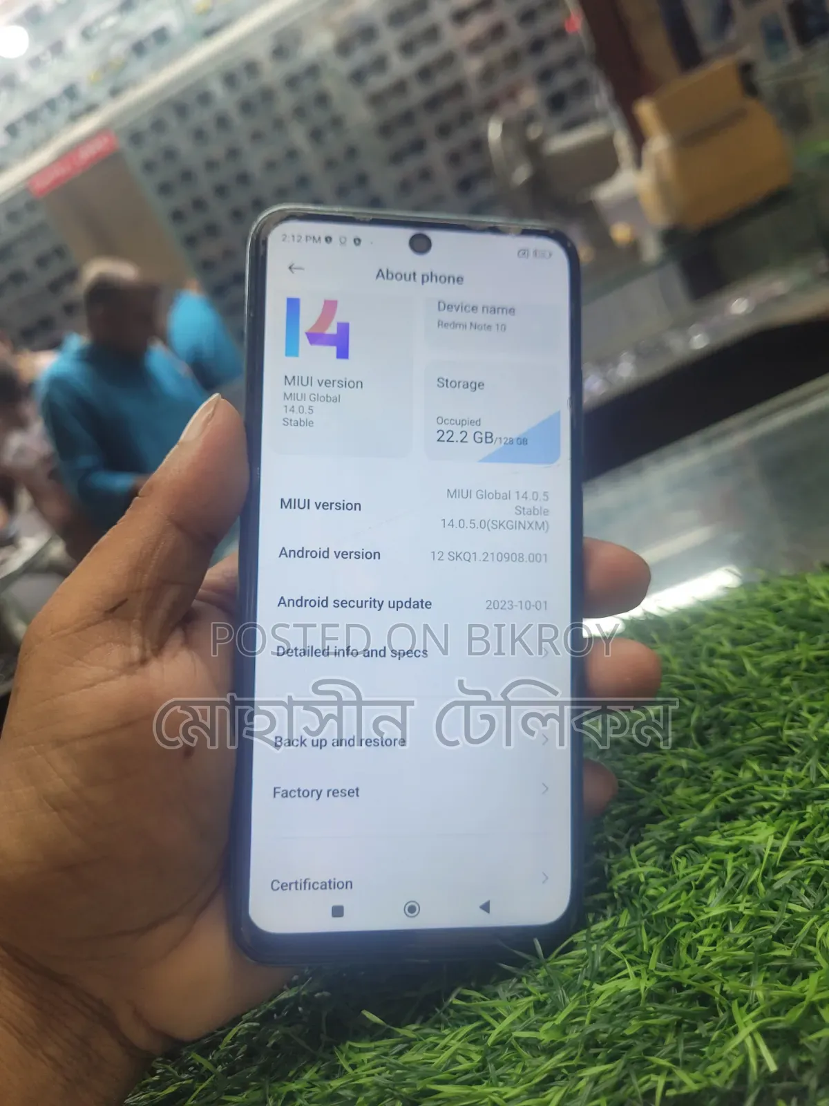 Xiaomi Mi Note 10 128 GB Blue