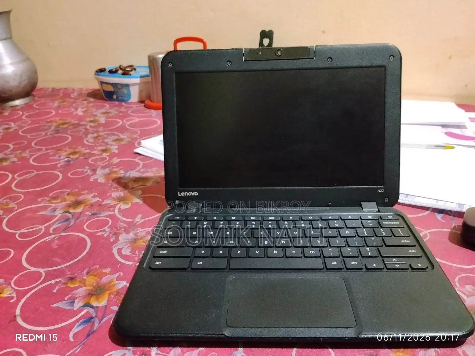 Laptop Lenovo N22 Chromebook 16GB Intel Celeron eMMC 32GB