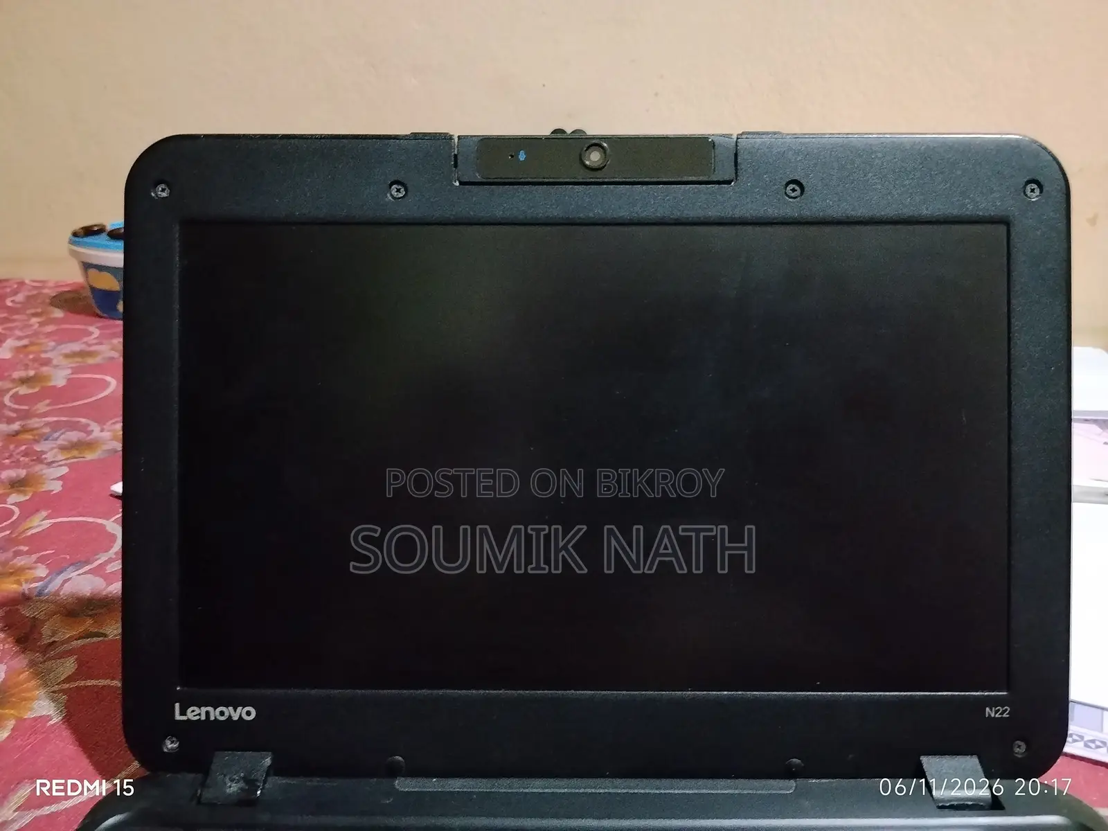 Laptop Lenovo N22 Chromebook 16GB Intel Celeron eMMC 32GB