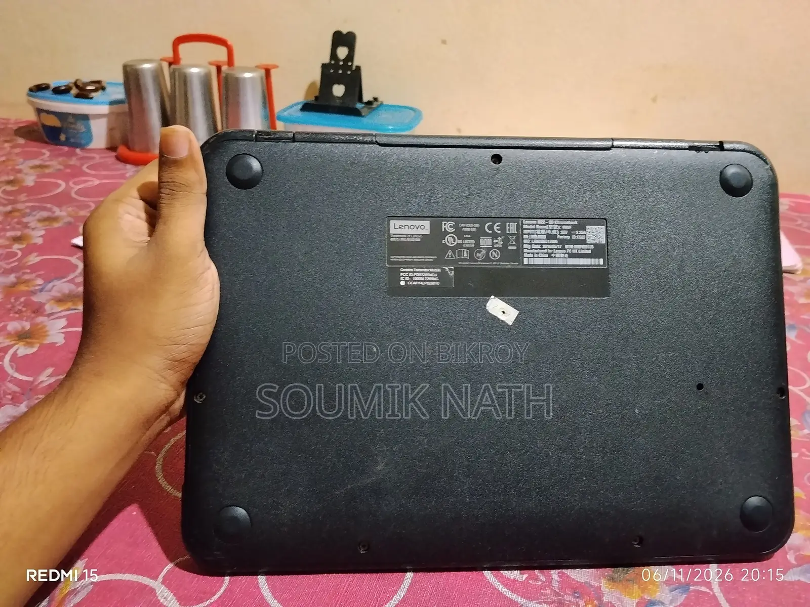 Laptop Lenovo N22 Chromebook 16GB Intel Celeron eMMC 32GB