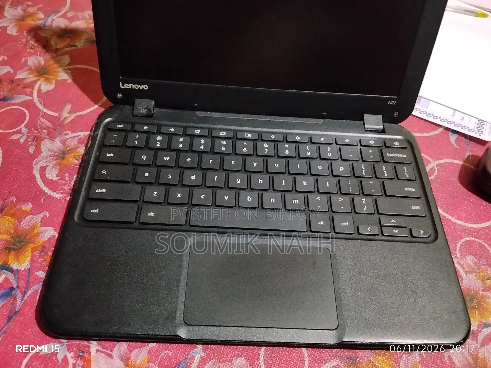 Laptop Lenovo N22 Chromebook 16GB Intel Celeron eMMC 32GB