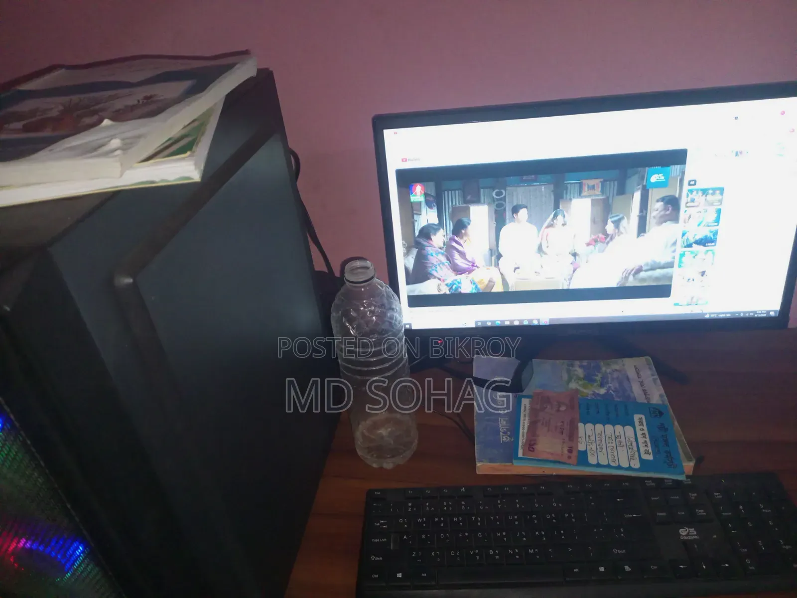 Desktop Computer 8GB Intel Core I3 HDD+SSD 1TB