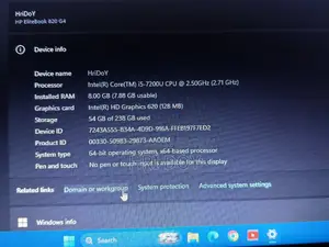 Laptop HP 8GB Intel Core I5 SSD 256GB