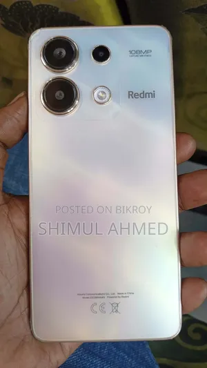 নতুন শাওমি রেডমি নোট ১৩ ২৫৬ জিবি সাদা