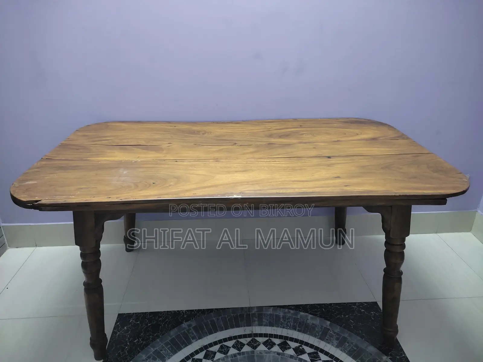 ডাইনিং টেবিল ৫ ফুট × ৩ ফুট