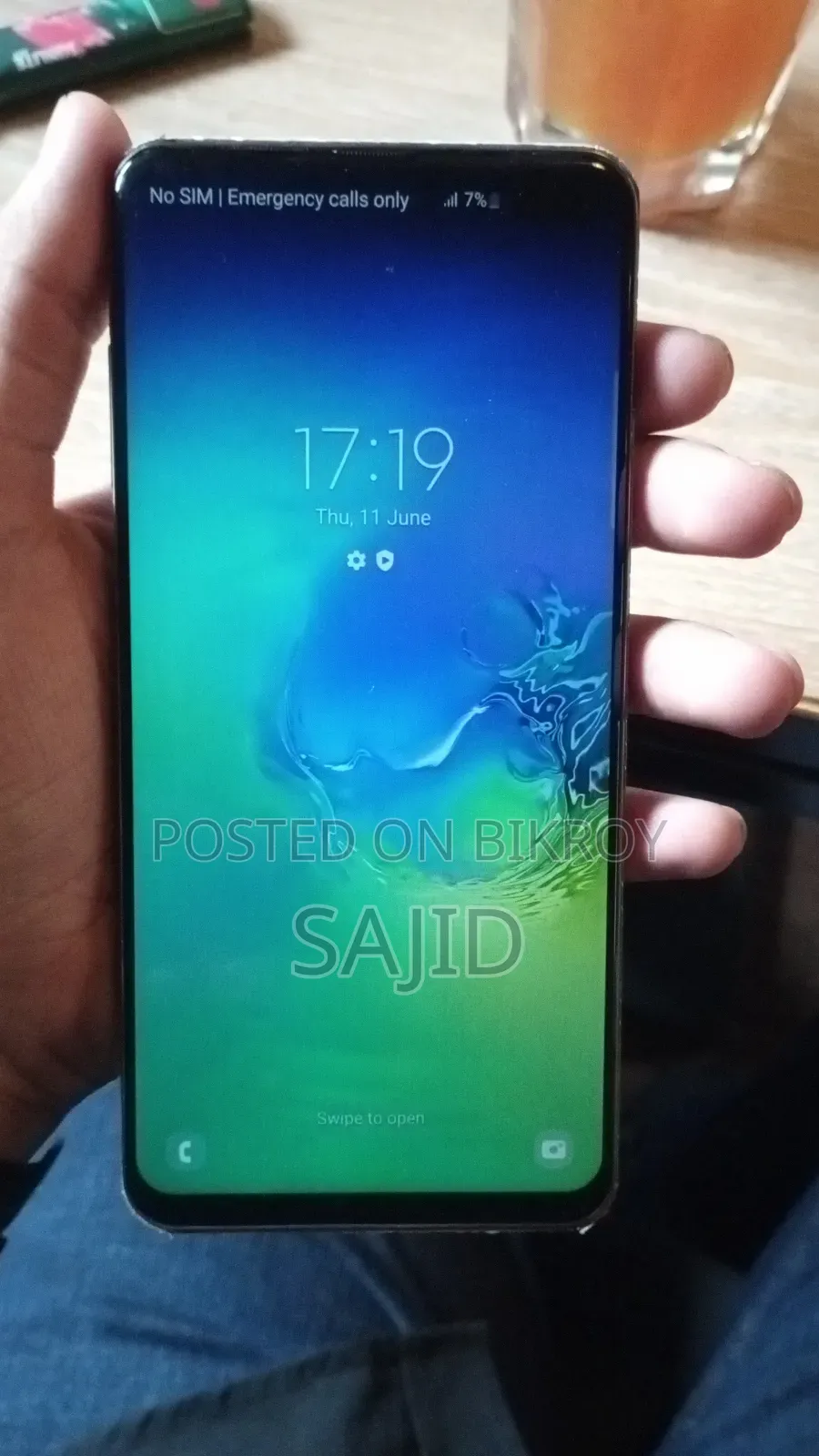 Samsung Galaxy S10 Plus 128 GB Blue