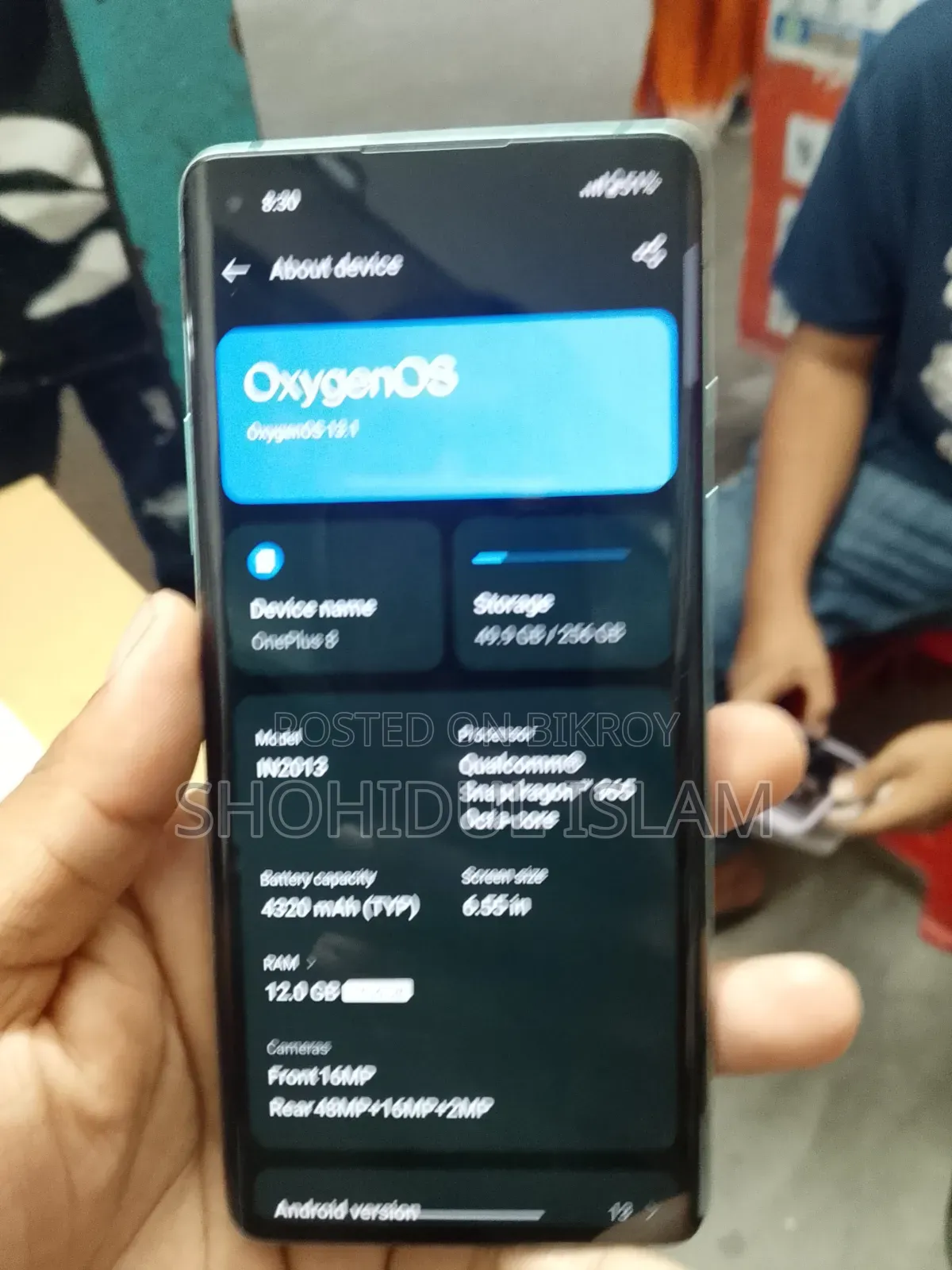 OnePlus 8 256 GB Blue