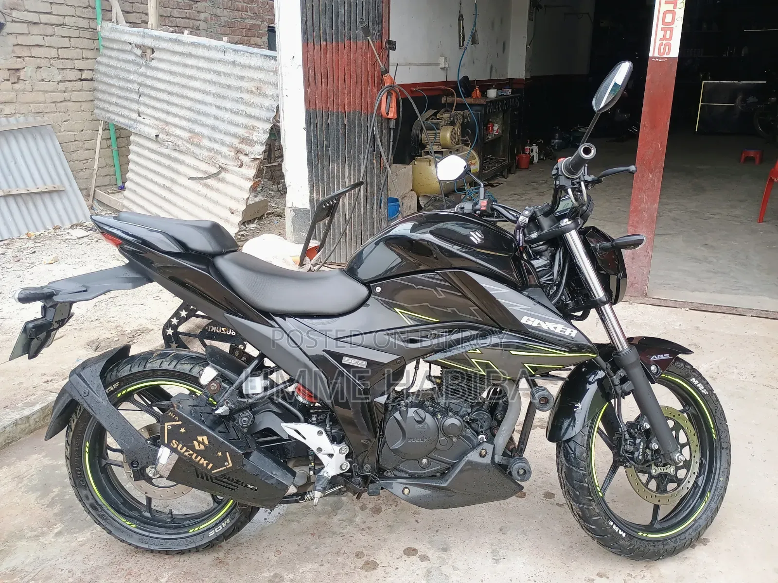 New Suzuki Gixxer Fi ABS 2025 Black