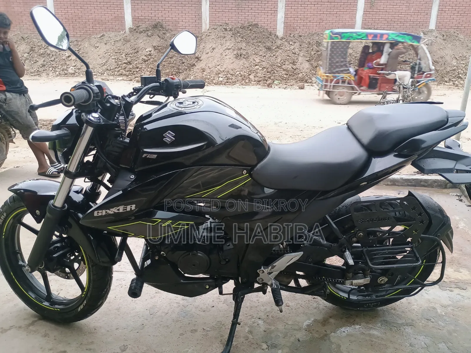 New Suzuki Gixxer Fi ABS 2025 Black