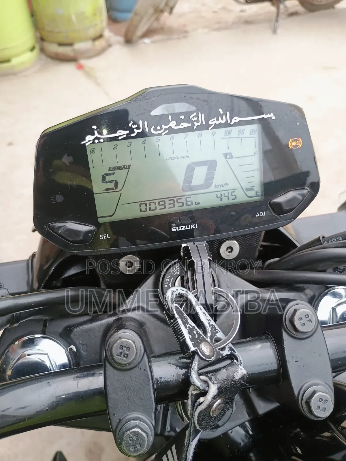 New Suzuki Gixxer Fi ABS 2025 Black