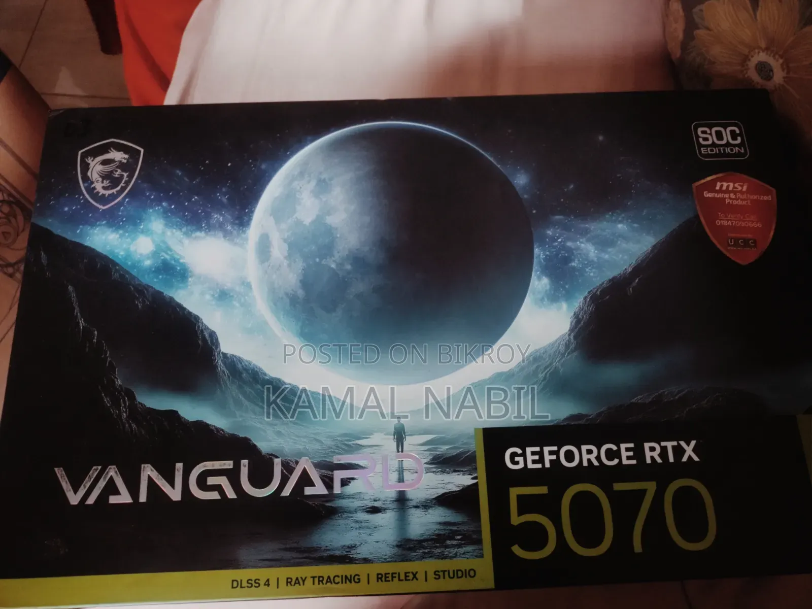 Msi Geforce Rtx 5070 Vanguard 12 Gb Graphics Card