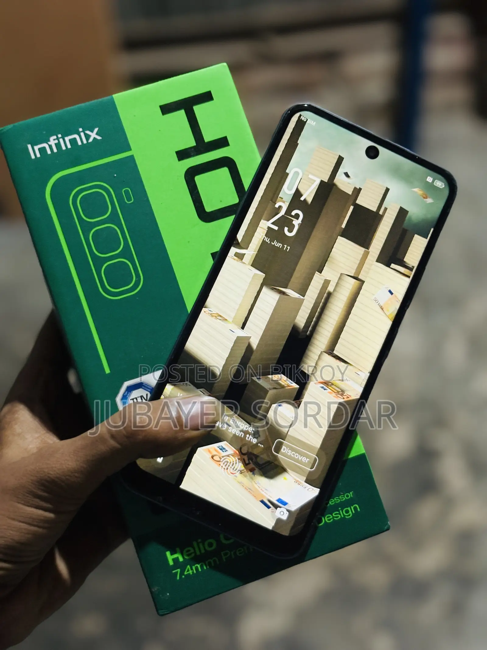 Infinix Hot 50 Pro 256 GB Gray