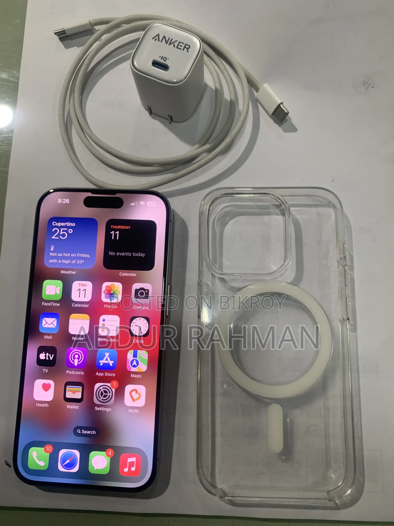 Apple iPhone 15 Pro 256 GB Gray