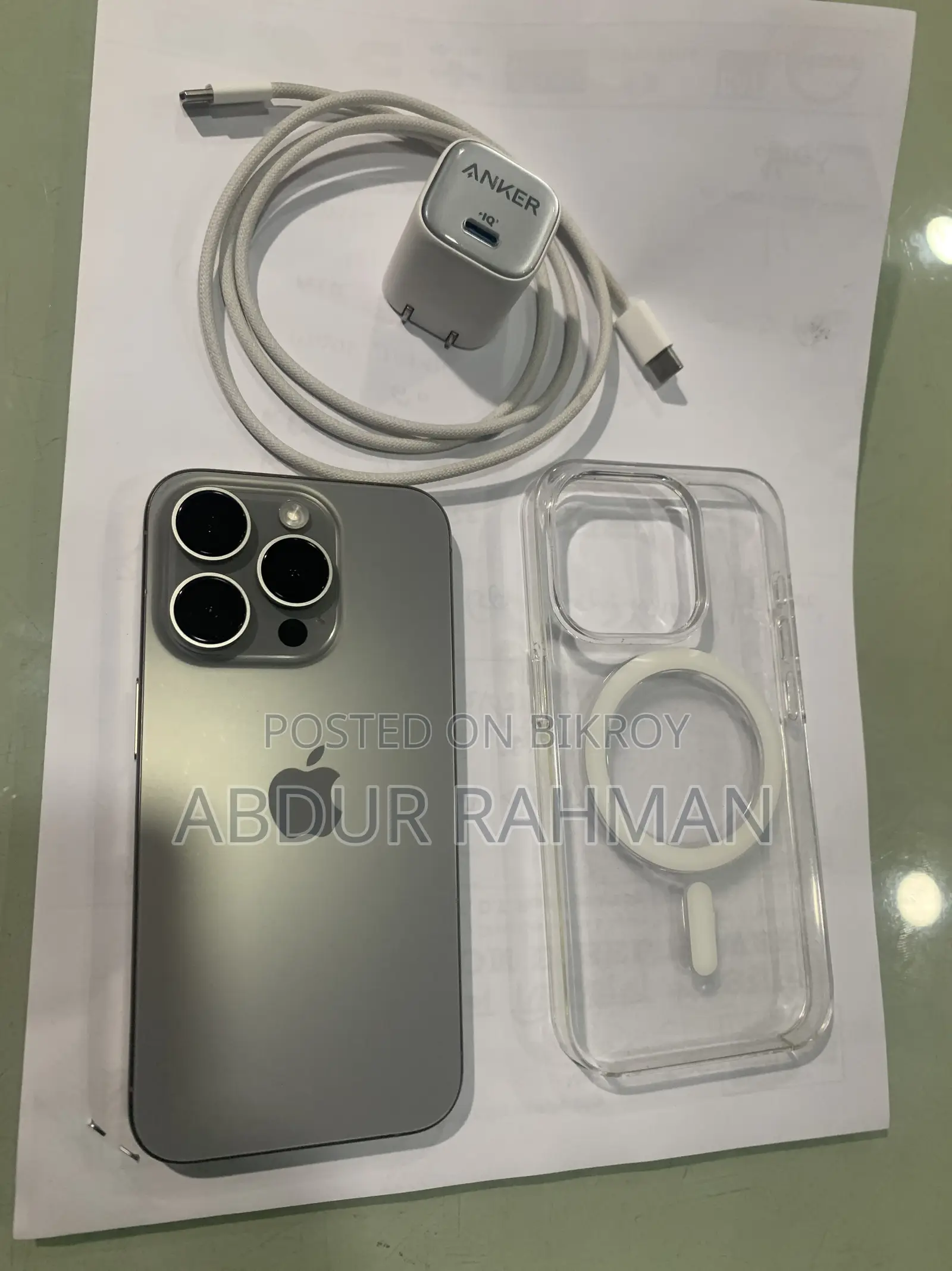 Apple iPhone 15 Pro 256 GB Gray