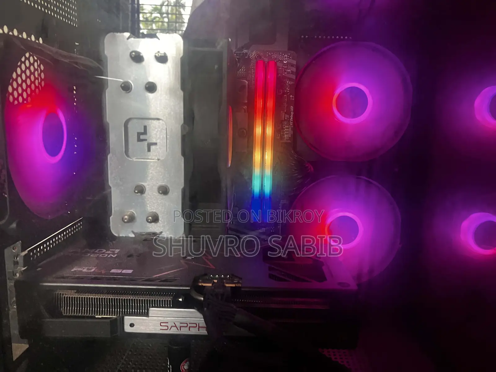 Desktop Computer 16GB AMD Ryzen 7 SSD 500GB