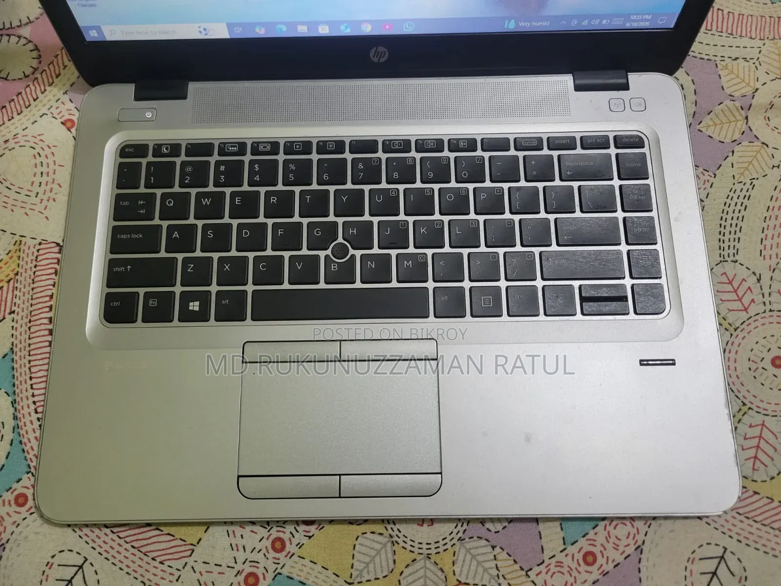 Laptop HP EliteBook 840 G3 8GB Intel Core I5 SSD 256GB
