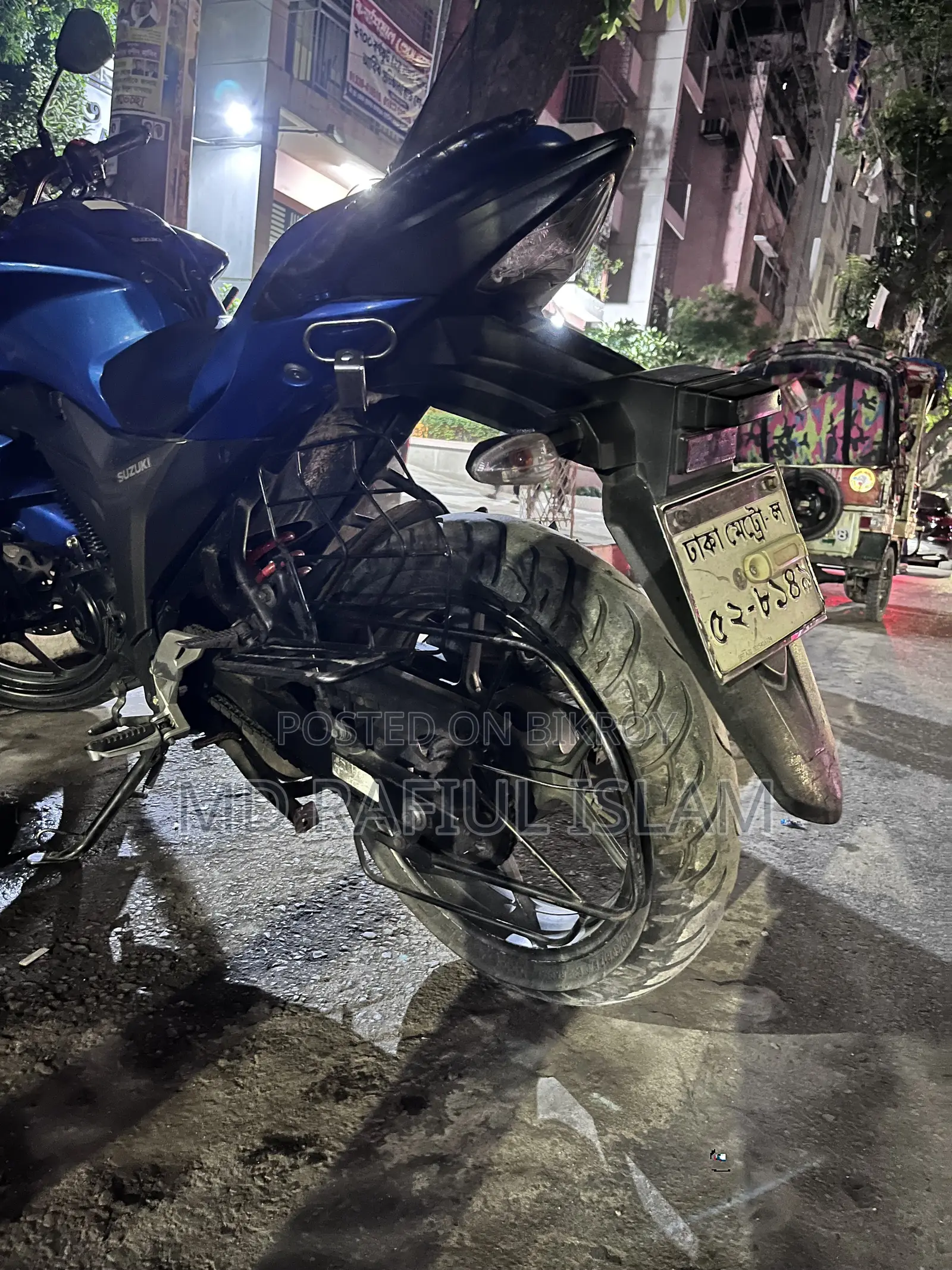 Suzuki Gixxer Monotone 2021 Blue