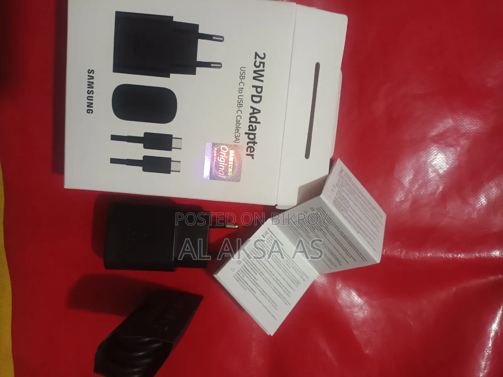 Samsung 25W Original Charger Type-C to Type-C