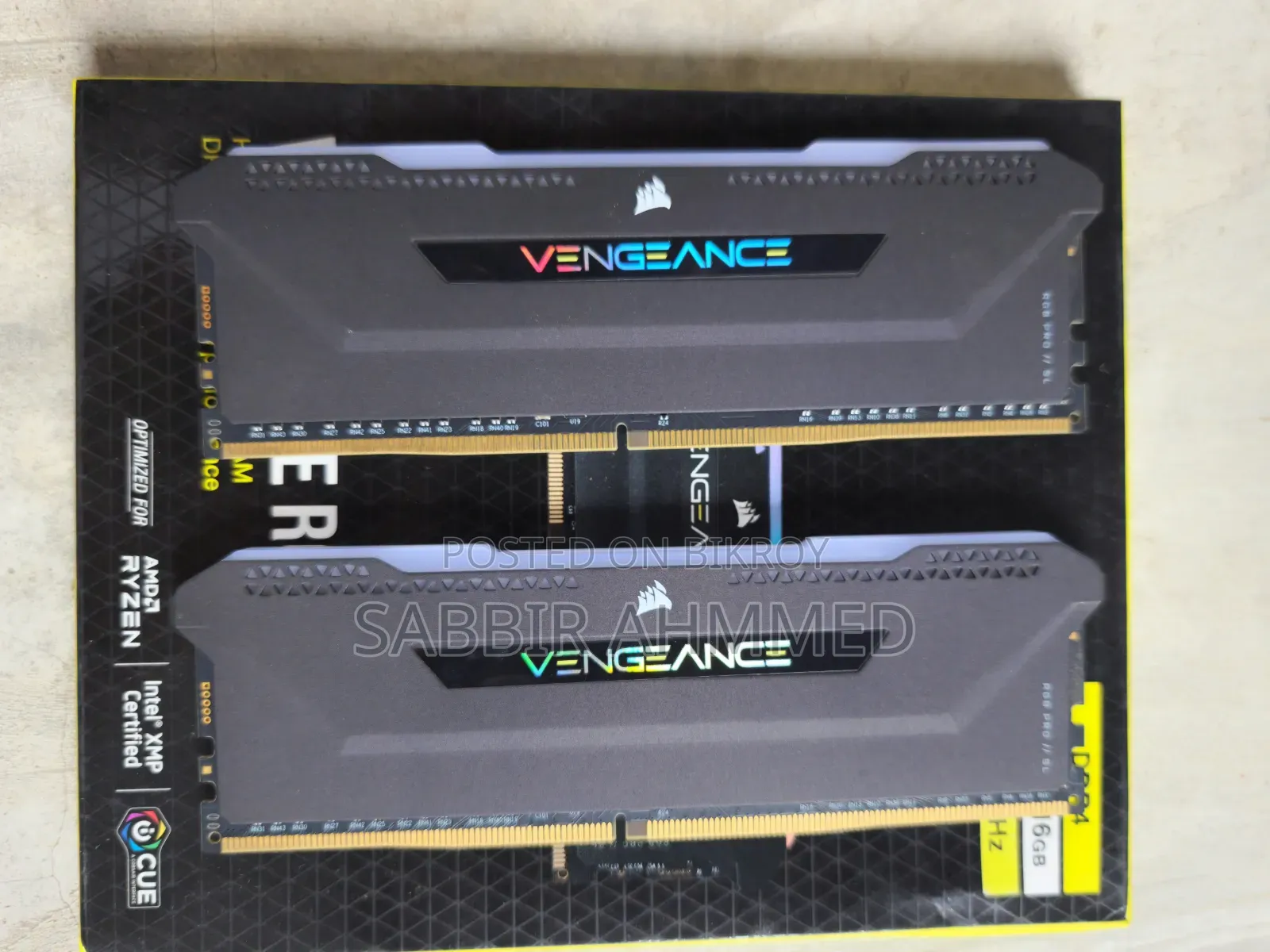 Corsair Vengeance RGB Pro SL 16GB (2x8GB) DDR4 RAM Kit