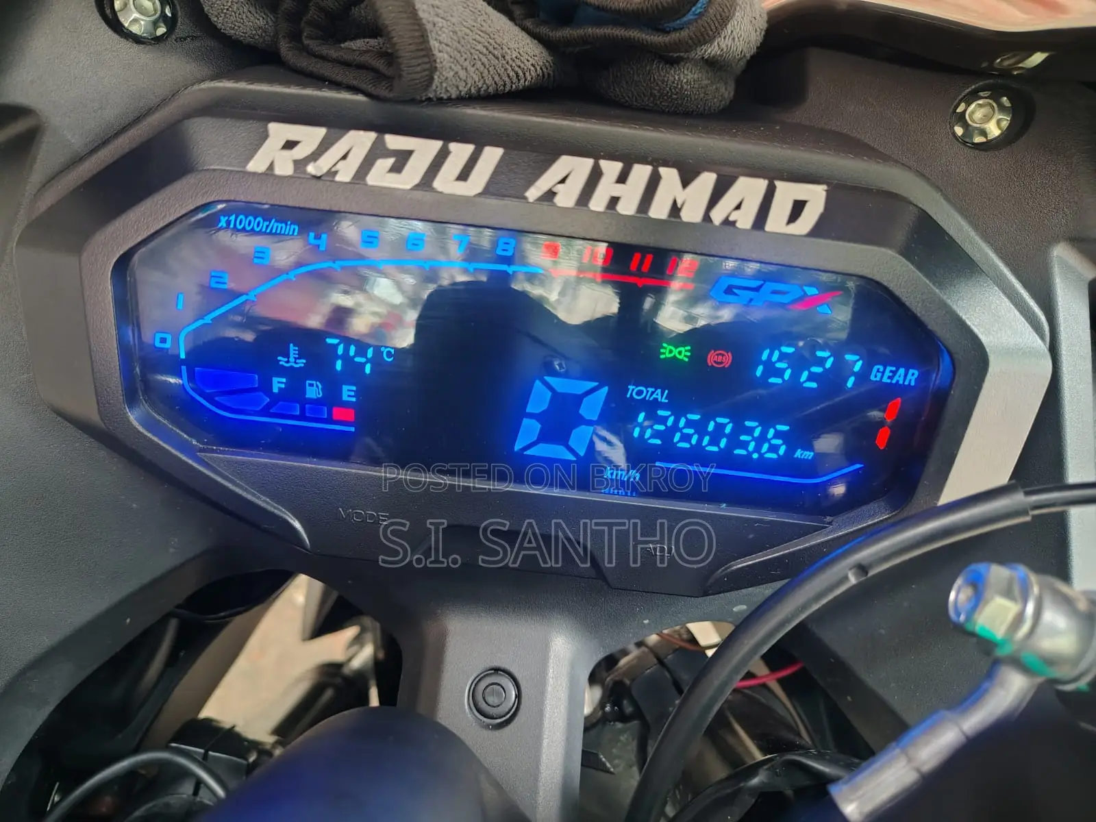 New GPX Demon 150GR FI 2025 Black