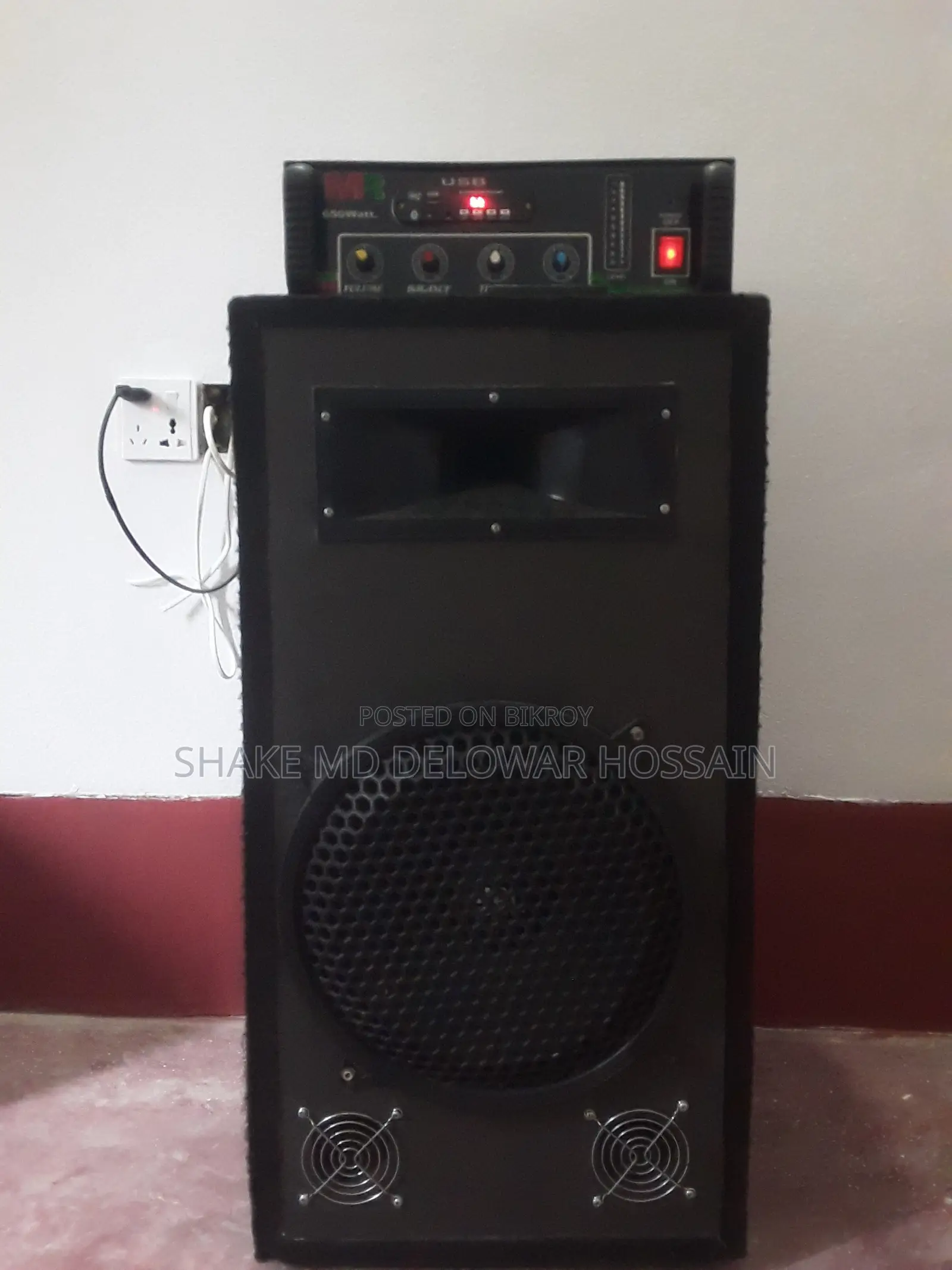 12 Inch JBL Speaker Sound Box and Powerful Amplifier for Sale
