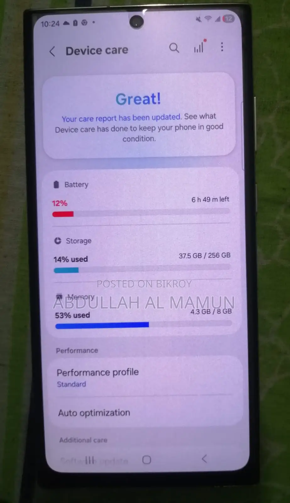 Samsung Galaxy S23 Ultra 256 GB Gray
